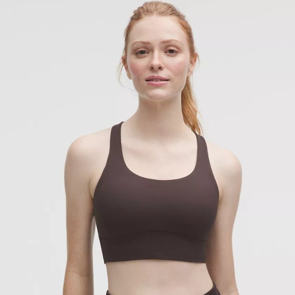 lululemon SOLD out ONLINE Energy Longline Bra Medium Support, B-D Cups Evolve